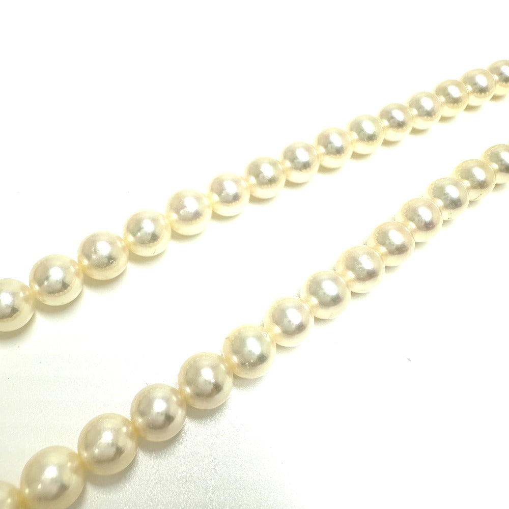 TASAKI Necklace Pearl white Akoya pearl 0.3" 40 Women Used Authentic