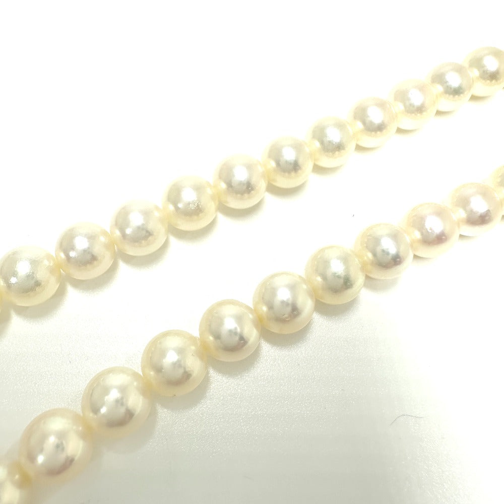 TASAKI Necklace Pearl white Akoya pearl 0.3" 40 Women Used Authentic
