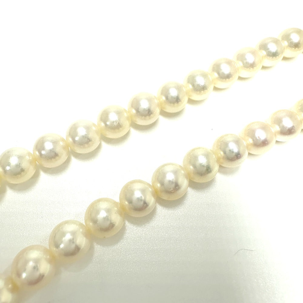 TASAKI Necklace Pearl white Akoya pearl 0.3" 40 Women Used Authentic