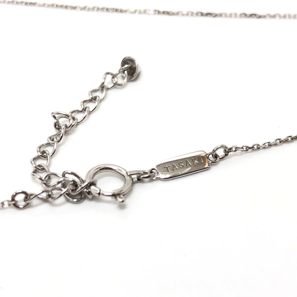 TASAKI Necklace K18WG Silver K18WG abstract star