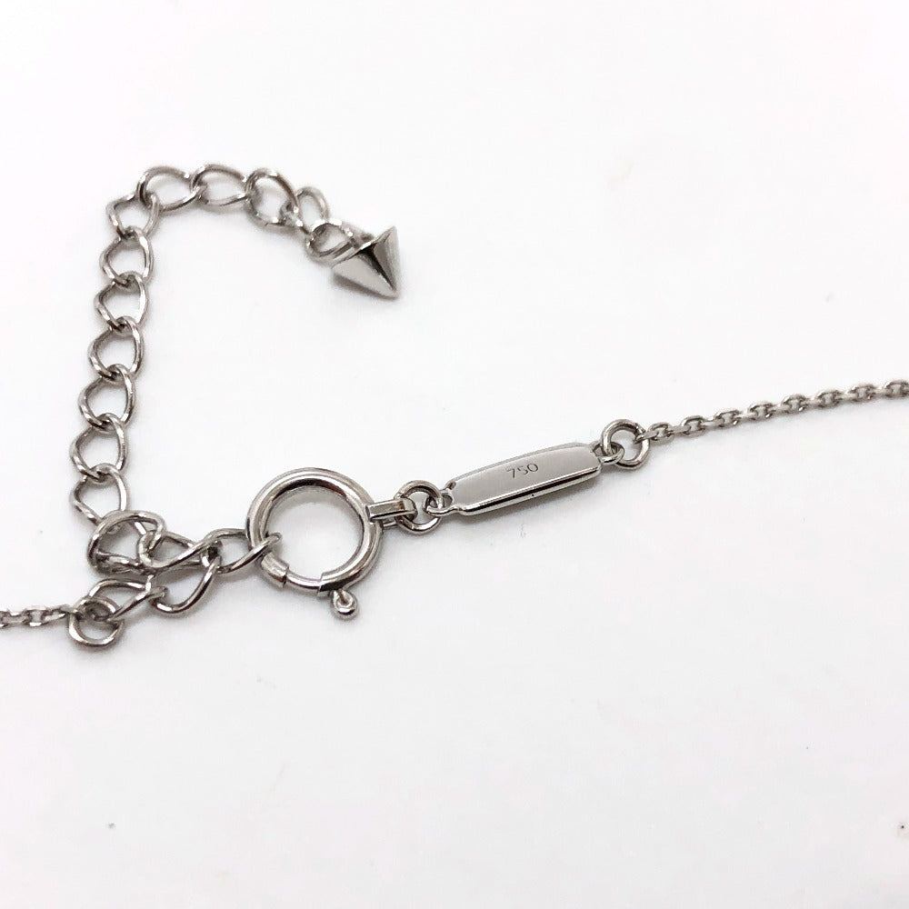 TASAKI Necklace K18WG Silver K18WG abstract star