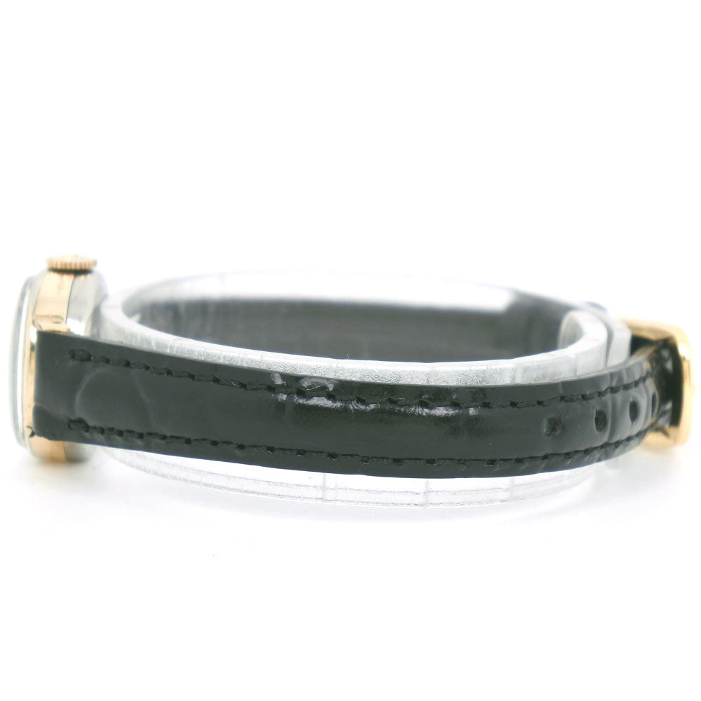 GIRARD-PERREGAUX Watches Hand Winding Stainless Steel , Leather gold 5819845 Silver dial Women Used Authentic