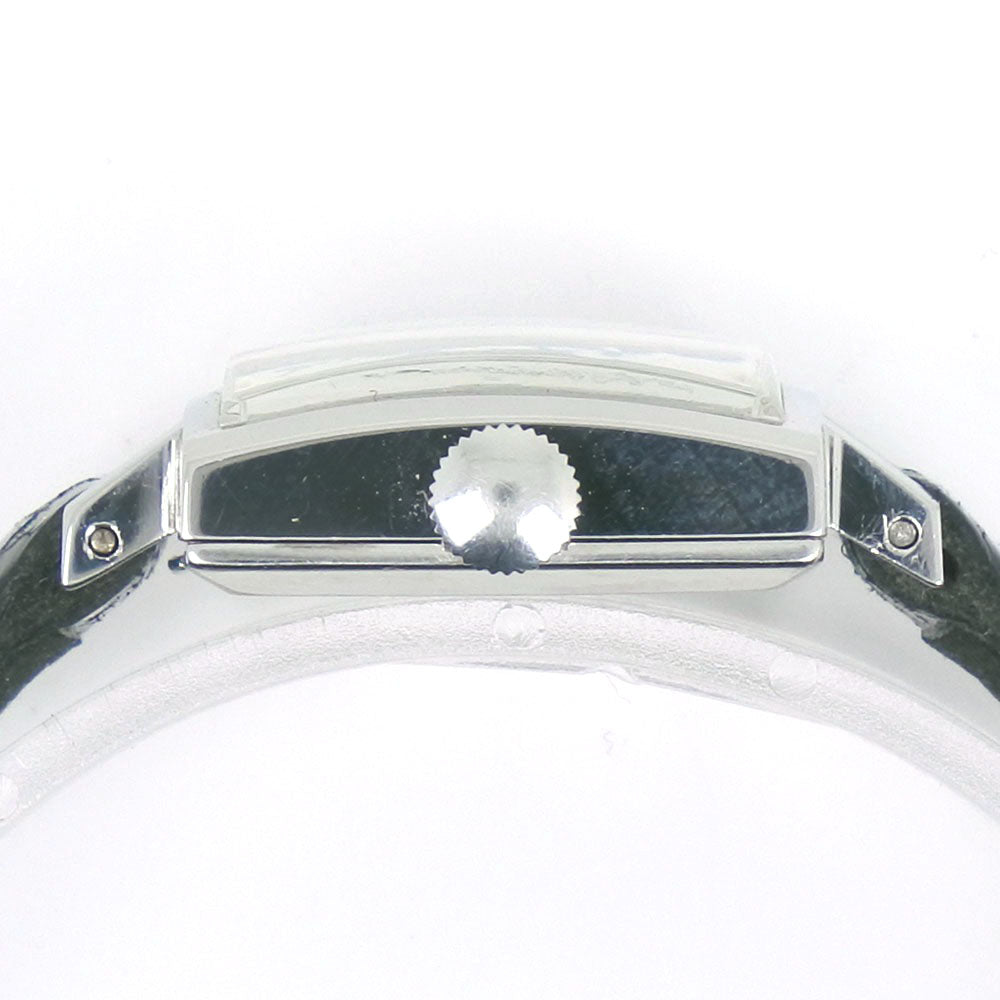 IWC SCHAFFHAUSEN Watches Hand Winding Stainless Steel , Leather white cal.41 Silver dial Women Used Authentic