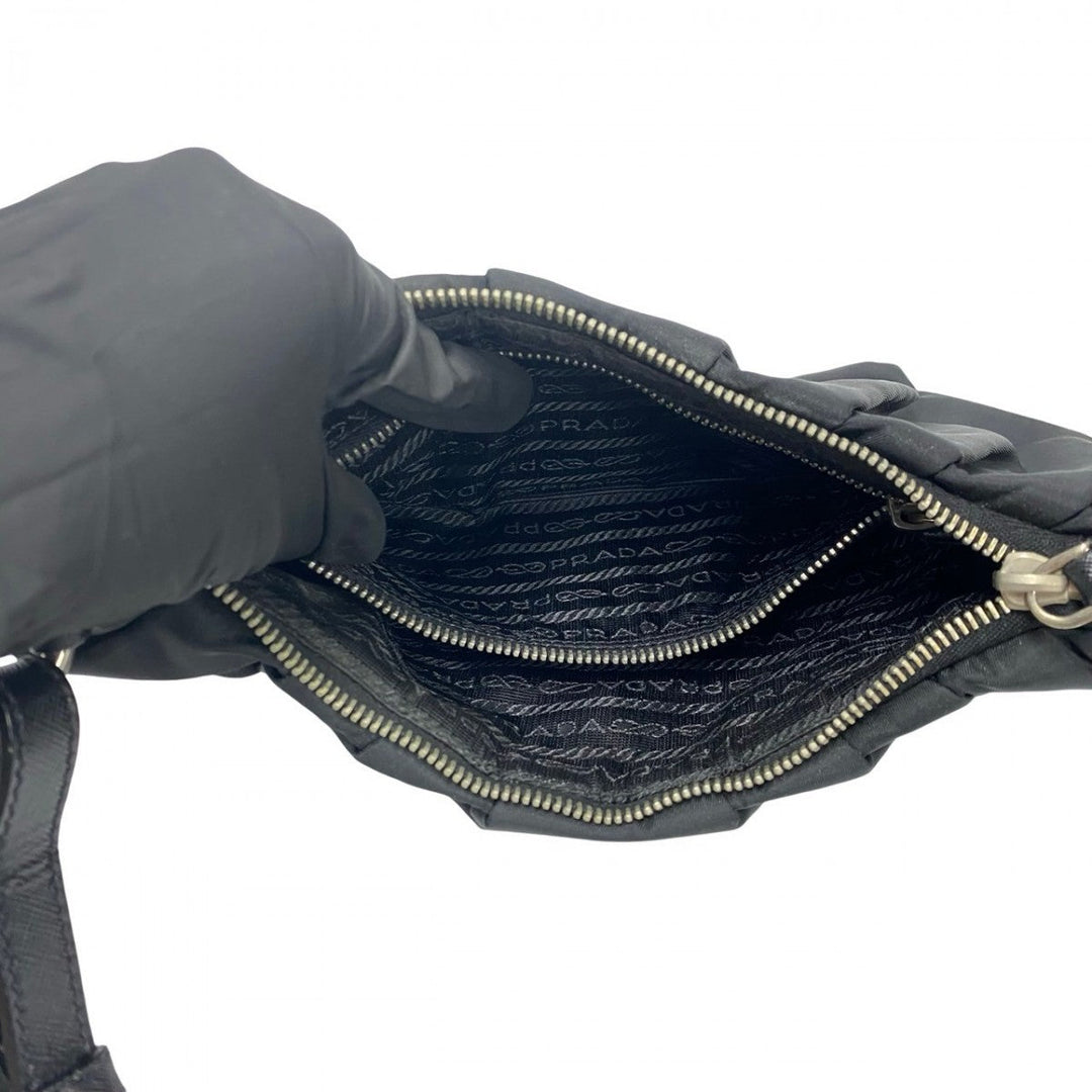 PRADA Handbag Nylon black