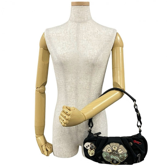 PRADA Handbag Nylon black