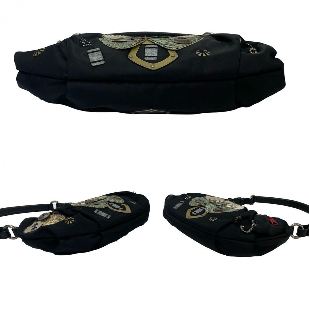PRADA Handbag Nylon black