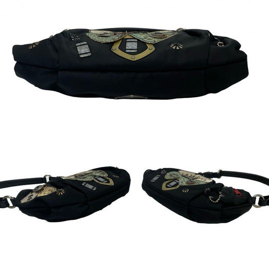 PRADA Handbag Nylon black