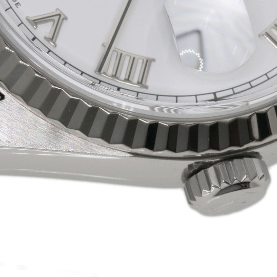 ROLEX Watches Mechanical Automatic 16234 Stainless Steel , Stainless Steel , K18WG Silver Datejust white dial mens Used Authentic