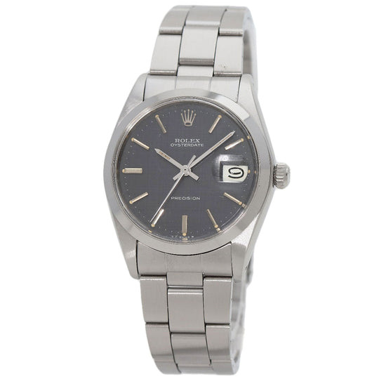 ROLEX Watches Hand Winding 6694 Stainless Steel , Stainless Steel Silver Oysterdate Mosaic 1968 Antique mosaic dial mens Used Authentic