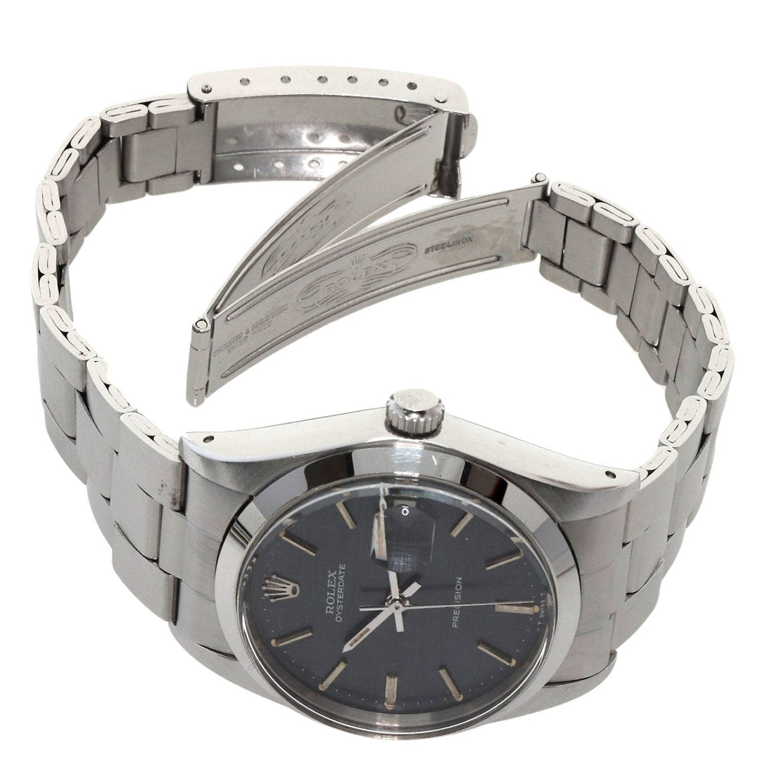 ROLEX Watches Hand Winding 6694 Stainless Steel , Stainless Steel Silver Oysterdate Mosaic 1968 Antique mosaic dial mens Used Authentic