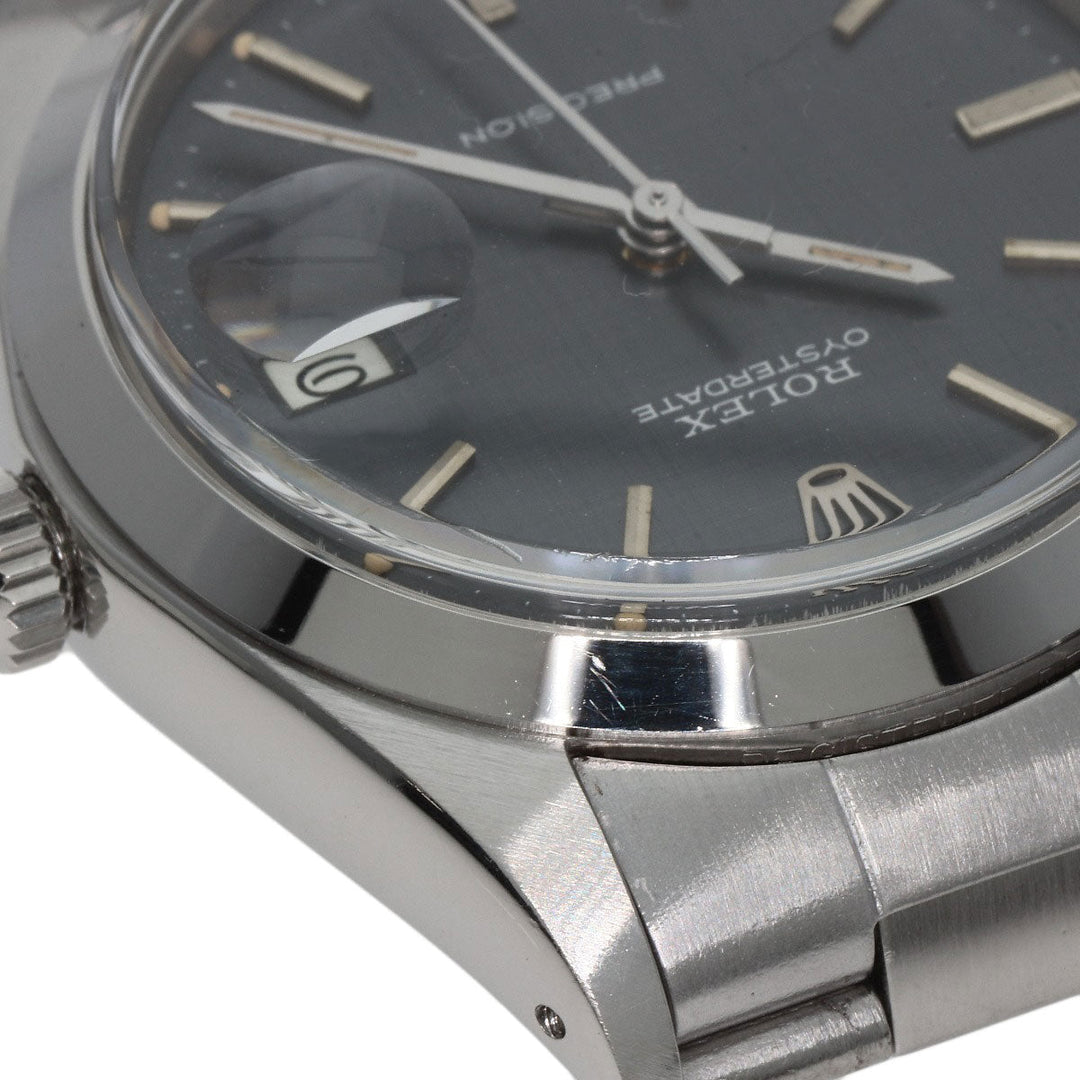 ROLEX Watches Hand Winding 6694 Stainless Steel , Stainless Steel Silver Oysterdate Mosaic 1968 Antique mosaic dial mens Used Authentic