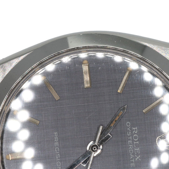 ROLEX Watches Hand Winding 6694 Stainless Steel , Stainless Steel Silver Oysterdate Mosaic 1968 Antique mosaic dial mens Used Authentic