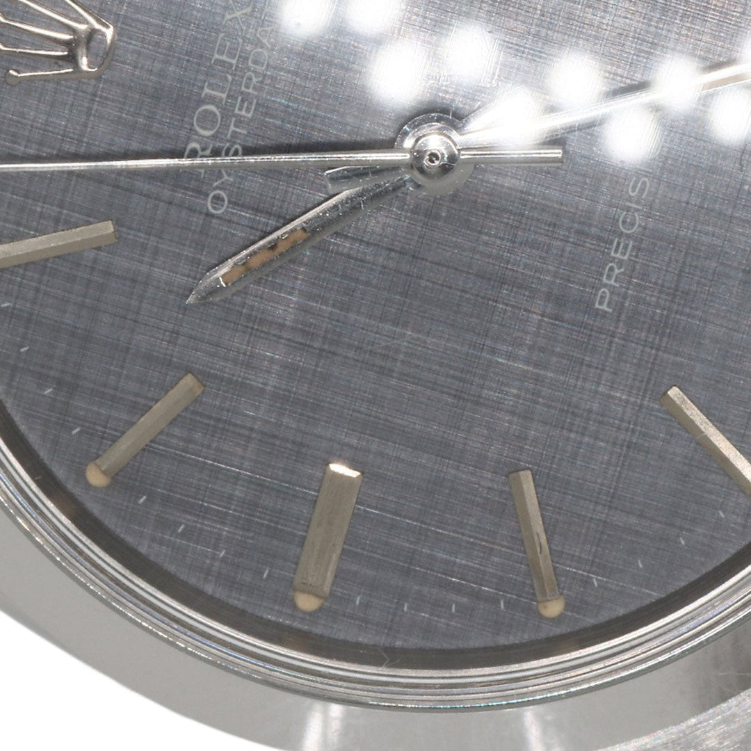 ROLEX Watches Hand Winding 6694 Stainless Steel , Stainless Steel Silver Oysterdate Mosaic 1968 Antique mosaic dial mens Used Authentic