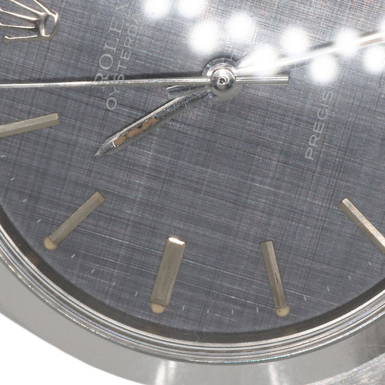 ROLEX Watches Hand Winding 6694 Stainless Steel , Stainless Steel Silver Oysterdate Mosaic 1968 Antique mosaic dial mens Used Authentic