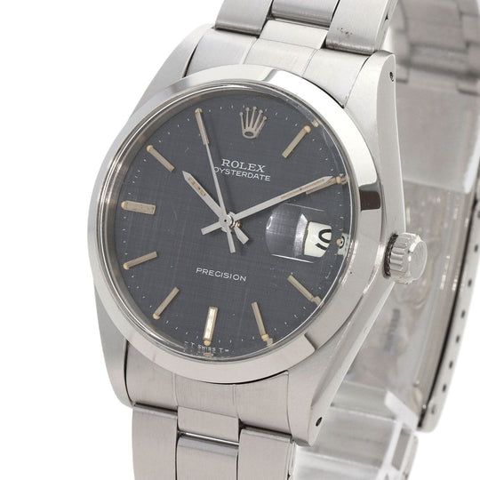 ROLEX Watches Hand Winding 6694 Stainless Steel , Stainless Steel Silver Oysterdate Mosaic 1968 Antique mosaic dial mens Used Authentic