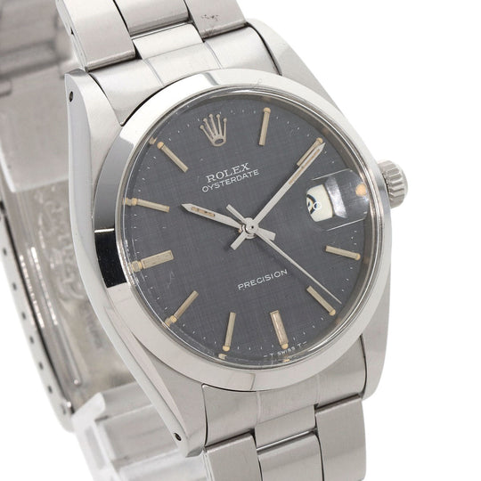 ROLEX Watches Hand Winding 6694 Stainless Steel , Stainless Steel Silver Oysterdate Mosaic 1968 Antique mosaic dial mens Used Authentic