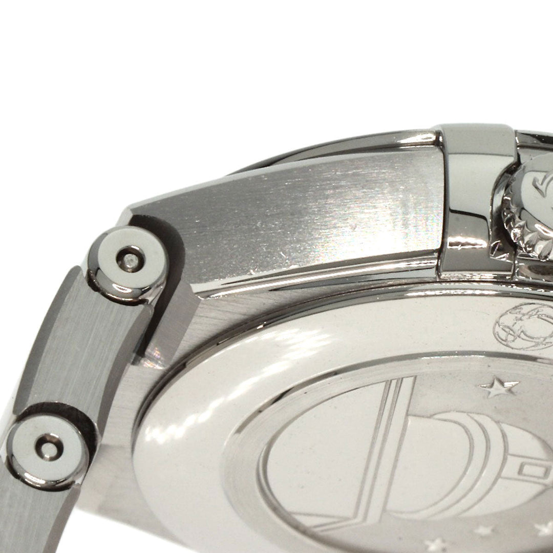 OMEGA Watches Quartz 131.10.25.60.55.001 Stainless Steel , Stainless Steel Silver Constellation Manhattan 12P Diamond White shell dial Women Used Authentic