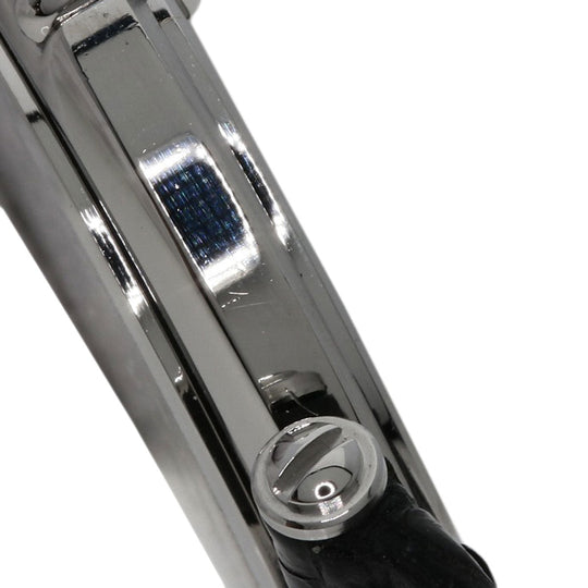 OMEGA Watches Quartz Stainless Steel, Leather Silver Constellation flat bezel Silver dial mens Used Authentic