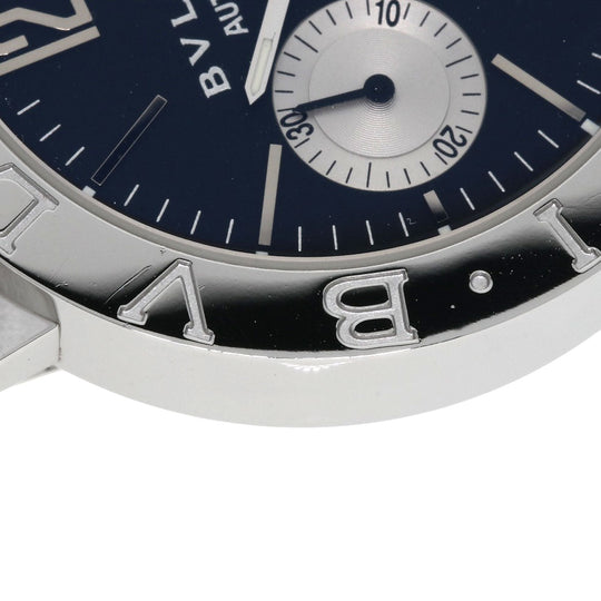 BVLGARI Watches Mechanical Automatic BB38SSDCH Stainless Steel , Stainless Steel Silver Bulgari Bulgari Chronograph black dial mens Used Authentic