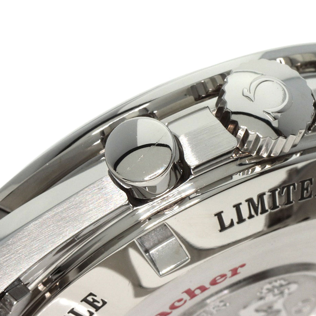 OMEGA Watches Mechanical Automatic 3559.32 Stainless Steel , Stainless Steel Silver Speedmaster Schumacher Legend Limited to 6000 pieces Ivory dial mens Used Authentic