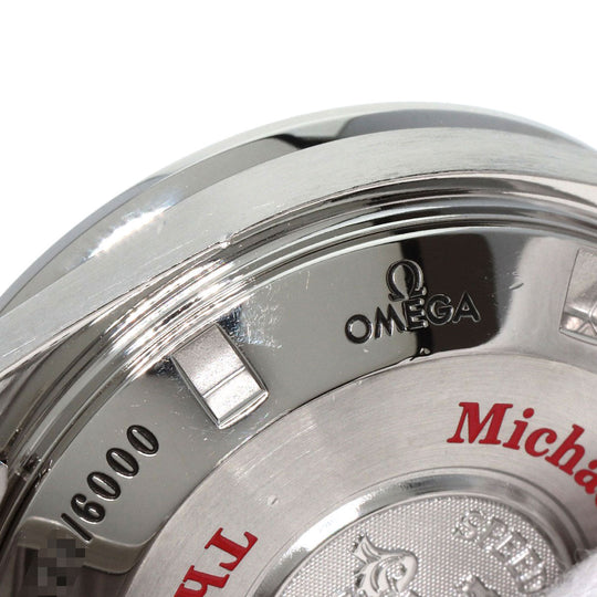 OMEGA Watches Mechanical Automatic 3559.32 Stainless Steel , Stainless Steel Silver Speedmaster Schumacher Legend Limited to 6000 pieces Ivory dial mens Used Authentic