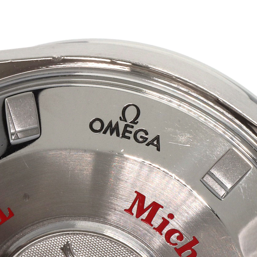 OMEGA Watches Mechanical Automatic 3559.32 Stainless Steel , Stainless Steel Silver Speedmaster Schumacher Legend Limited to 6000 pieces Ivory dial mens Used Authentic