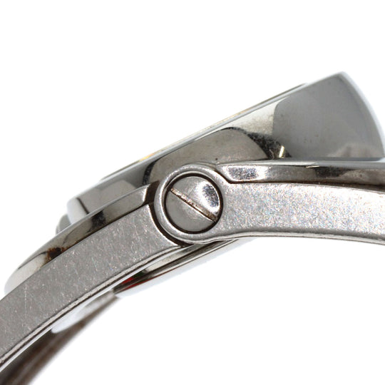 GUCCI Watches Quartz 112 Stainless Steel, SSxPlastic Silver Twirl black dial Women Used Authentic