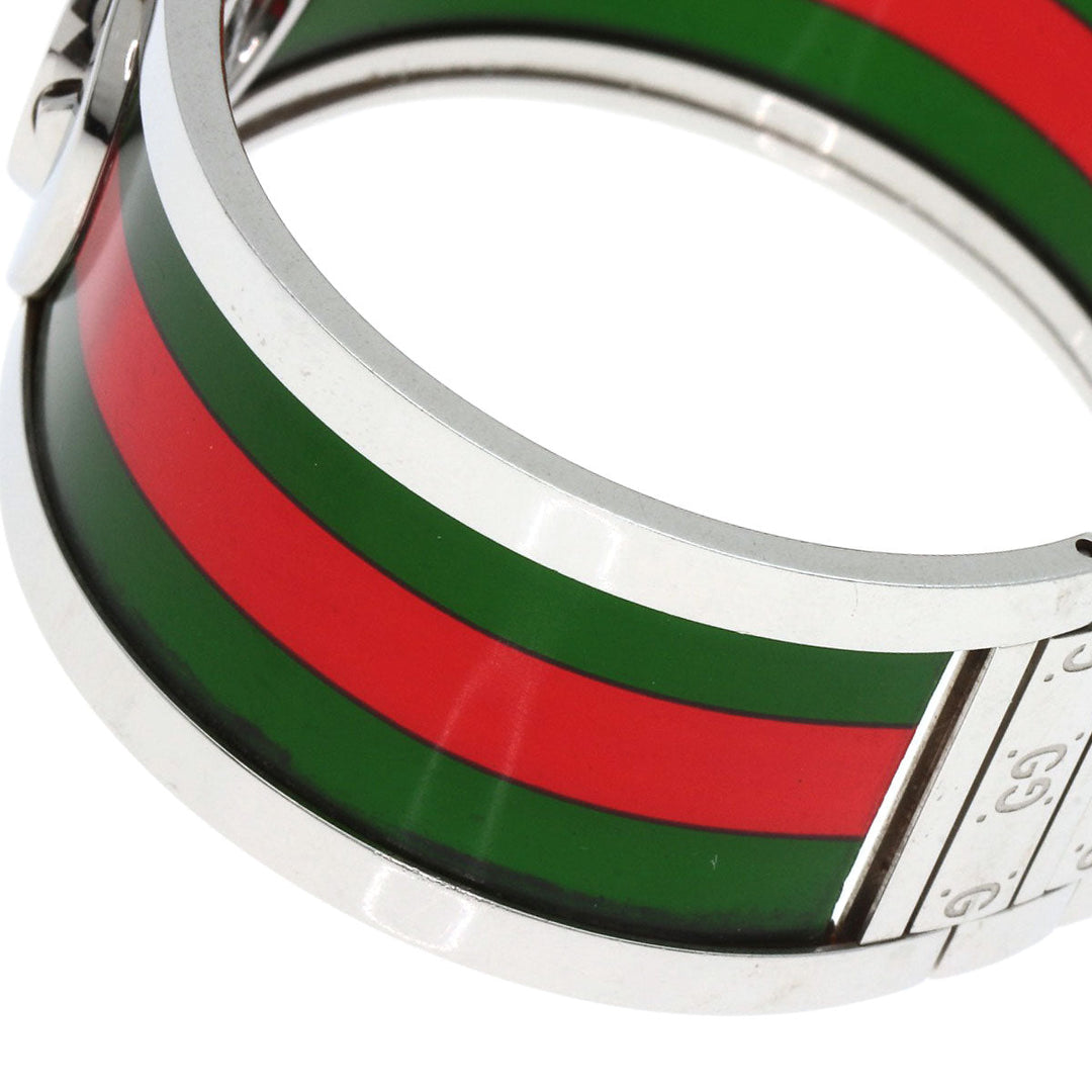 GUCCI Watches Quartz 112 Stainless Steel, SSxPlastic Silver Twirl black dial Women Used Authentic