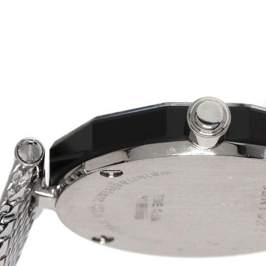 CENTURY Watches Quartz Stainless Steel , Stainless Steel Silver Plat im time Pink shell dial Women Used Authentic
