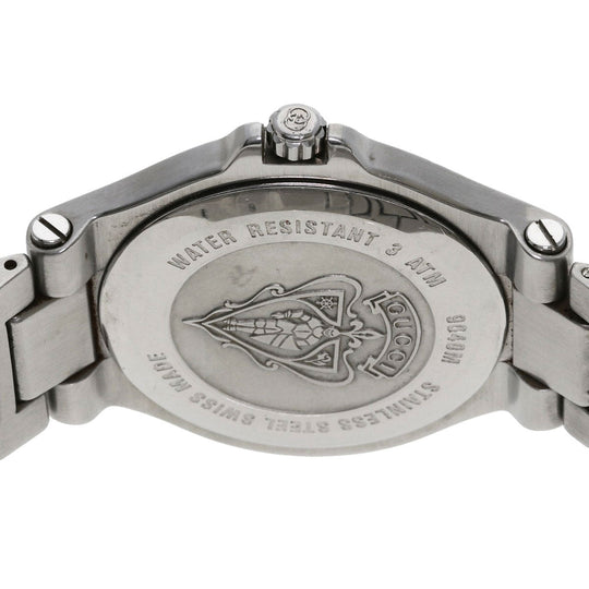 GUCCI Watches Quartz 9040M Stainless Steel Silver Round face Silver dial