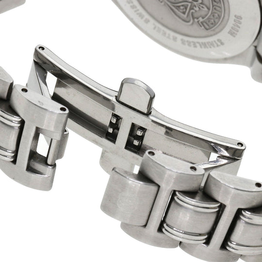 GUCCI Watches Quartz 9040M Stainless Steel Silver Round face Silver dial