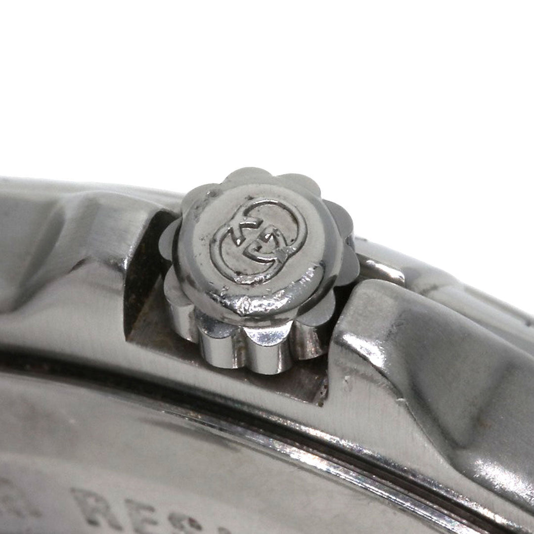 GUCCI Watches Quartz 9040M Stainless Steel Silver Round face Silver dial