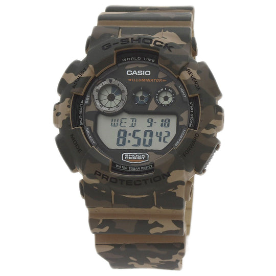 CASIO Watches Quartz GD-120CM Stainless Steel, Resin type Brown G shock camouflage camouflage dial mens Used Authentic