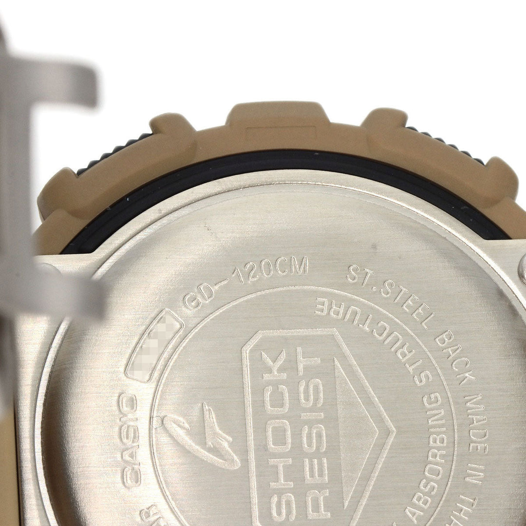 CASIO Watches Quartz GD-120CM Stainless Steel, Resin type Brown G shock camouflage camouflage dial mens Used Authentic