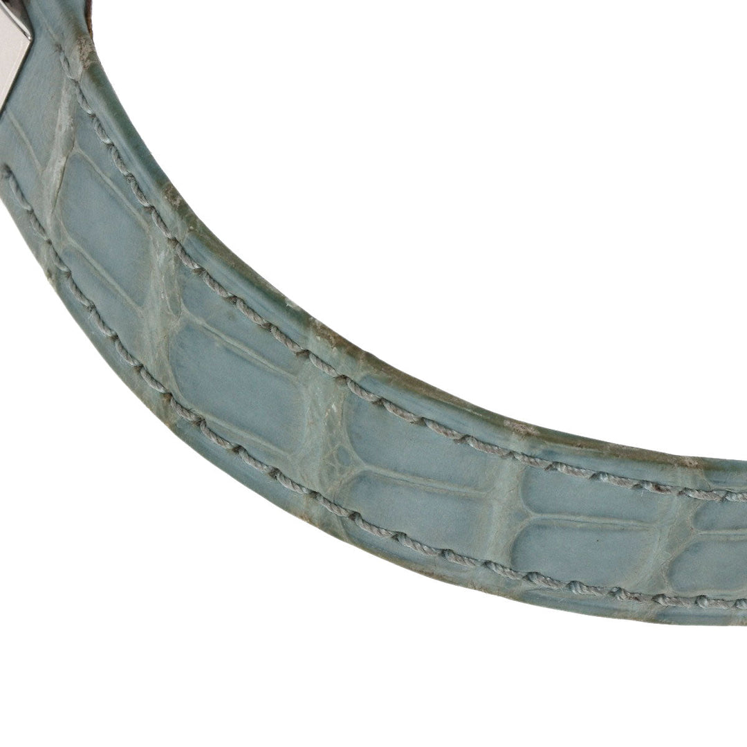 Chopard Watches Quartz 41/8443 Stainless Steel, Leather Silver La Strada White shell dial Women Used Authentic