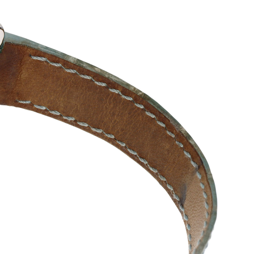 Chopard Watches Quartz 41/8443 Stainless Steel, Leather Silver La Strada White shell dial Women Used Authentic