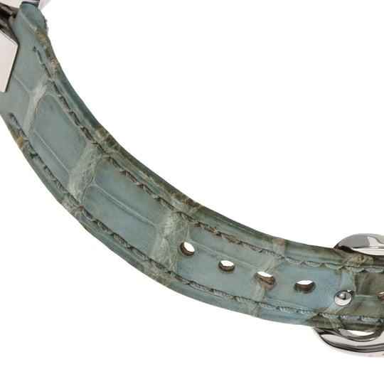 Chopard Watches Quartz 41/8443 Stainless Steel, Leather Silver La Strada White shell dial Women Used Authentic