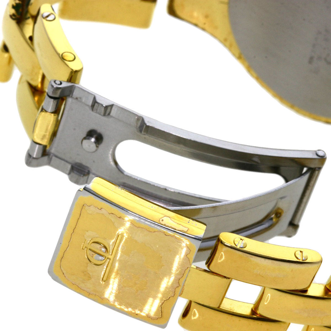 Baume & Mercier Watches Quartz Gold Plated , Gold Plated gold Linea white dial Women Used Authentic