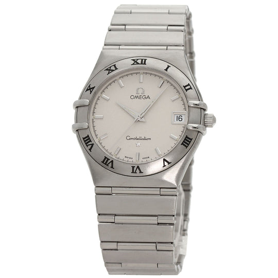 OMEGA Watches Quartz 1512.30 Stainless Steel , Stainless Steel Silver Constellation white dial mens Used Authentic