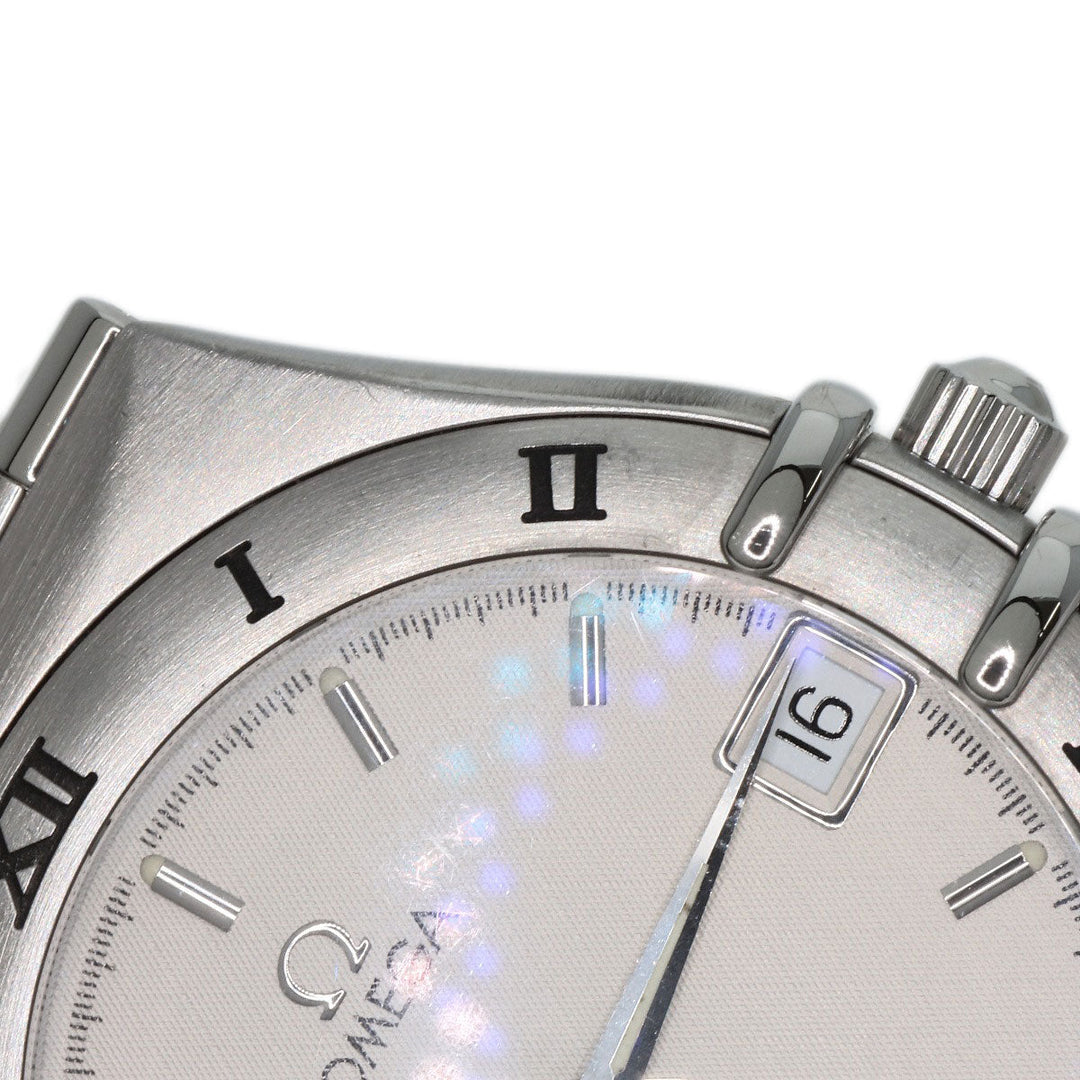 OMEGA Watches Quartz 1512.30 Stainless Steel , Stainless Steel Silver Constellation white dial mens Used Authentic
