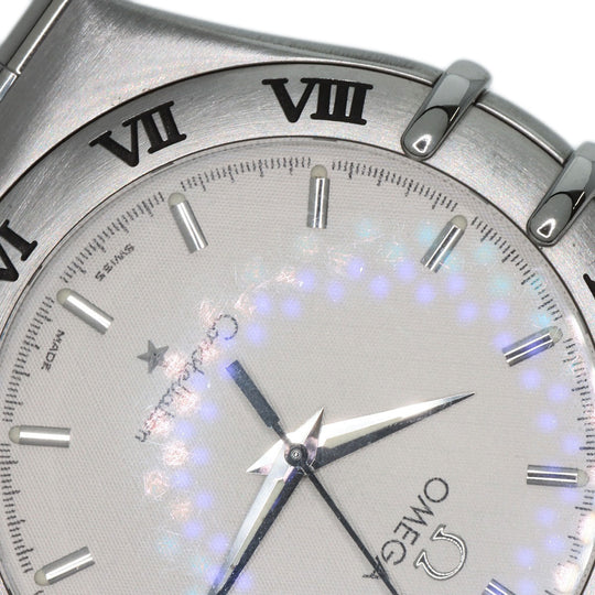 OMEGA Watches Quartz 1512.30 Stainless Steel , Stainless Steel Silver Constellation white dial mens Used Authentic