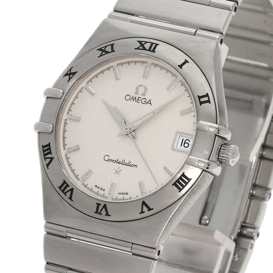 OMEGA Watches Quartz 1512.30 Stainless Steel , Stainless Steel Silver Constellation white dial mens Used Authentic