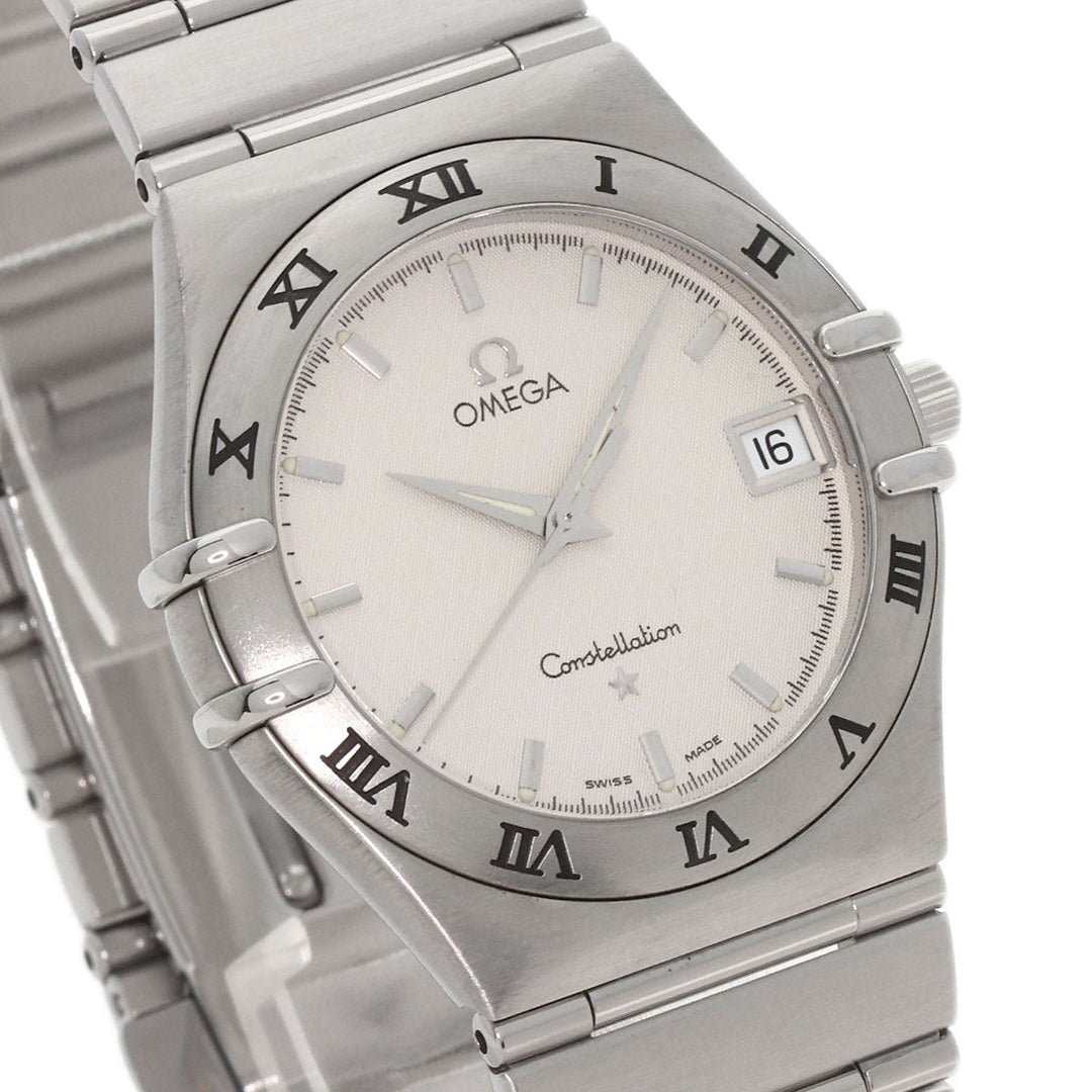 OMEGA Watches Quartz 1512.30 Stainless Steel , Stainless Steel Silver Constellation white dial mens Used Authentic