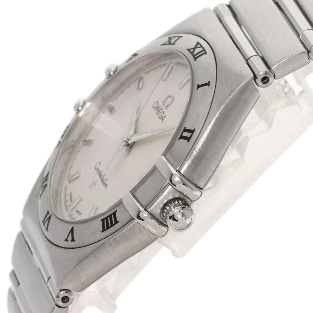 OMEGA Watches Quartz 1512.30 Stainless Steel , Stainless Steel Silver Constellation white dial mens Used Authentic
