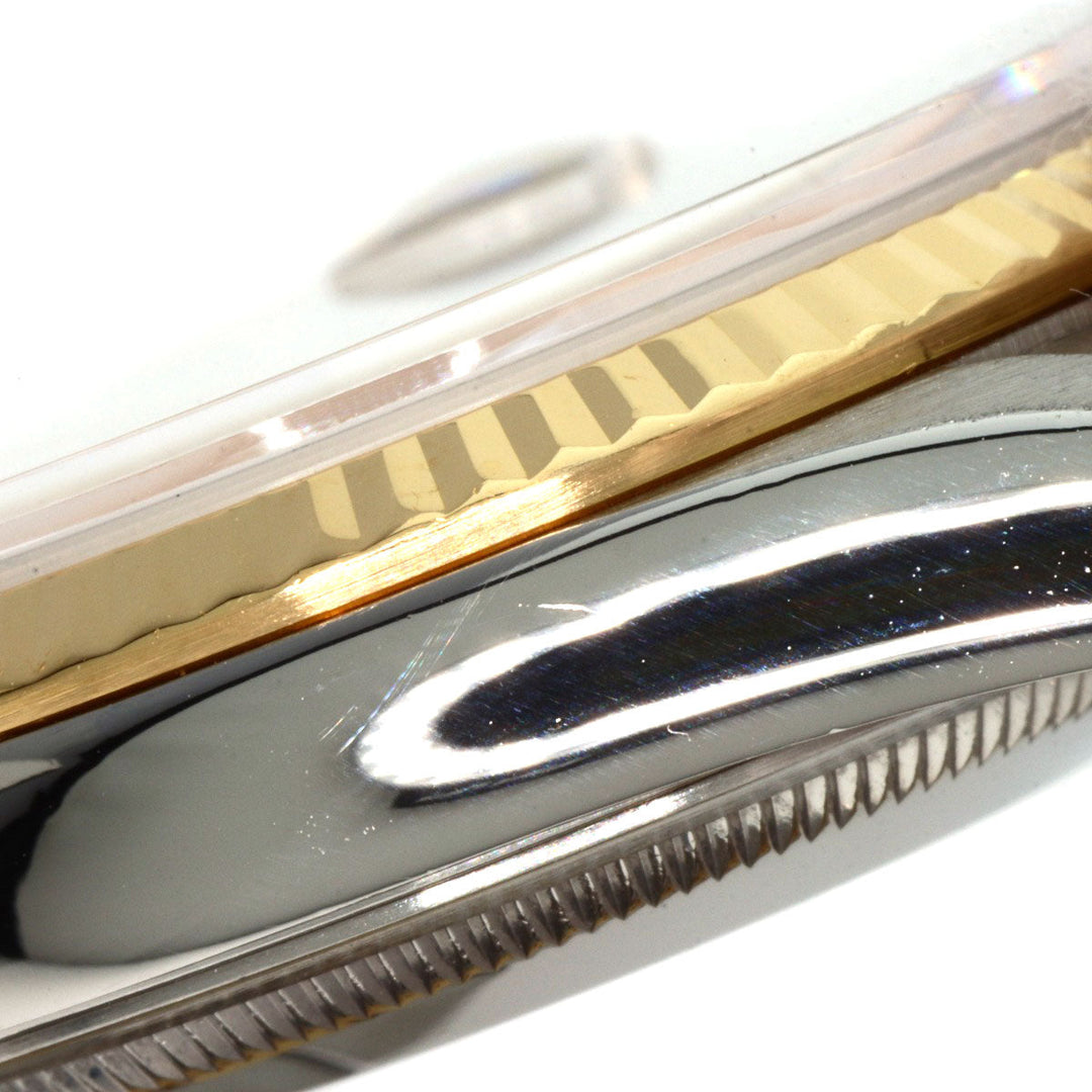 ROLEX Watches Mechanical Automatic 16233G Stainless Steel gold Datejust 10P Diamond Champagne Gold dial