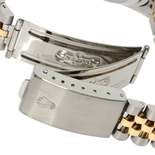 ROLEX Watches Mechanical Automatic 16233G Stainless Steel gold Datejust 10P Diamond Champagne Gold dial