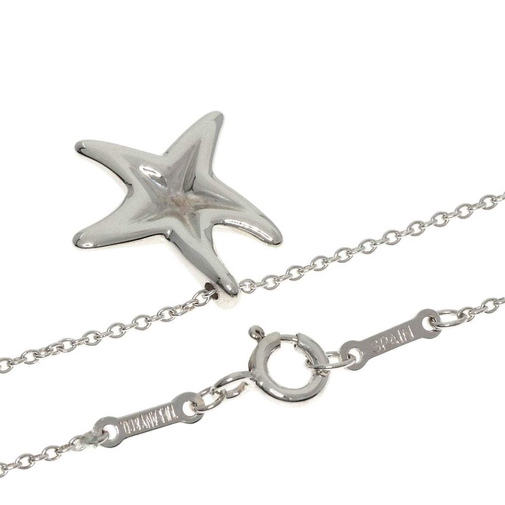 TIFFANY&Co. Necklace SV Silver Star fish Women Used Authentic
