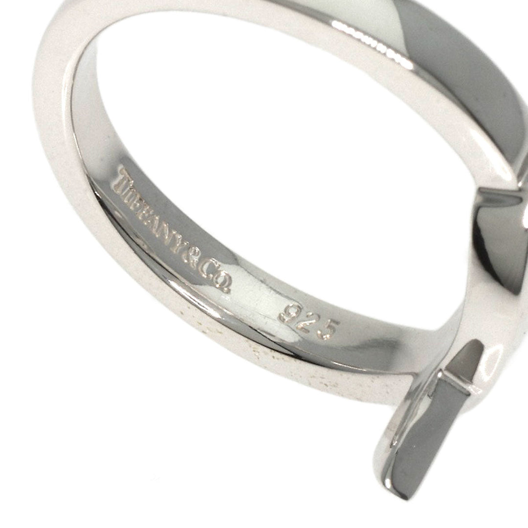 TIFFANY&Co. Ring SV Silver Loving heart Women Used Authentic