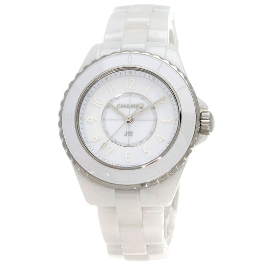 CHANEL Watches Quartz H6345 ceramic white J12 Phantom 1.3" Limited to 1200 pieces worldwide white dial