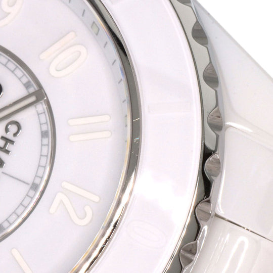 CHANEL Watches Quartz H6345 ceramic white J12 Phantom 1.3" Limited to 1200 pieces worldwide white dial